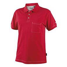 Poloshirt piqué avec poche-poitrine Wikland rouge