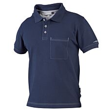 Poloshirt piqué avec poche-poitrine Wikland marine