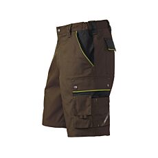 Wikland Shorts aus Polyester und Baumwolle braun