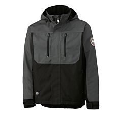 Helly Hansen Berg Jacke mit Kinnschutz grau