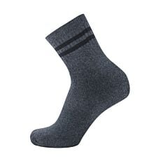 Tennissocken aus Baumwolle und Polyester 5er-Pack anthrazit