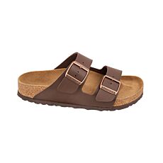 Birkenstock Arizona, mules unisexe brun foncé