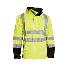 Elka Visible Xtreme Regenjacke mit verschweissten Nähten gelb