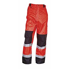 Elka Regenhose mit Cargotasche Visible Xtreme rot